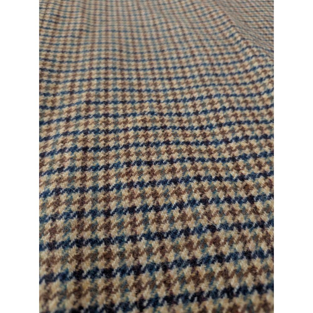 J. McLaughlin Wool Houndstooth Trousers Pants Size 12 Italian Fabric Portugal - Picture 3 of 11